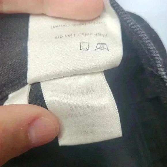 Reformation Camille High Waisted Cigarette Jeans Size 25 Women’s - Picture 16 of 16